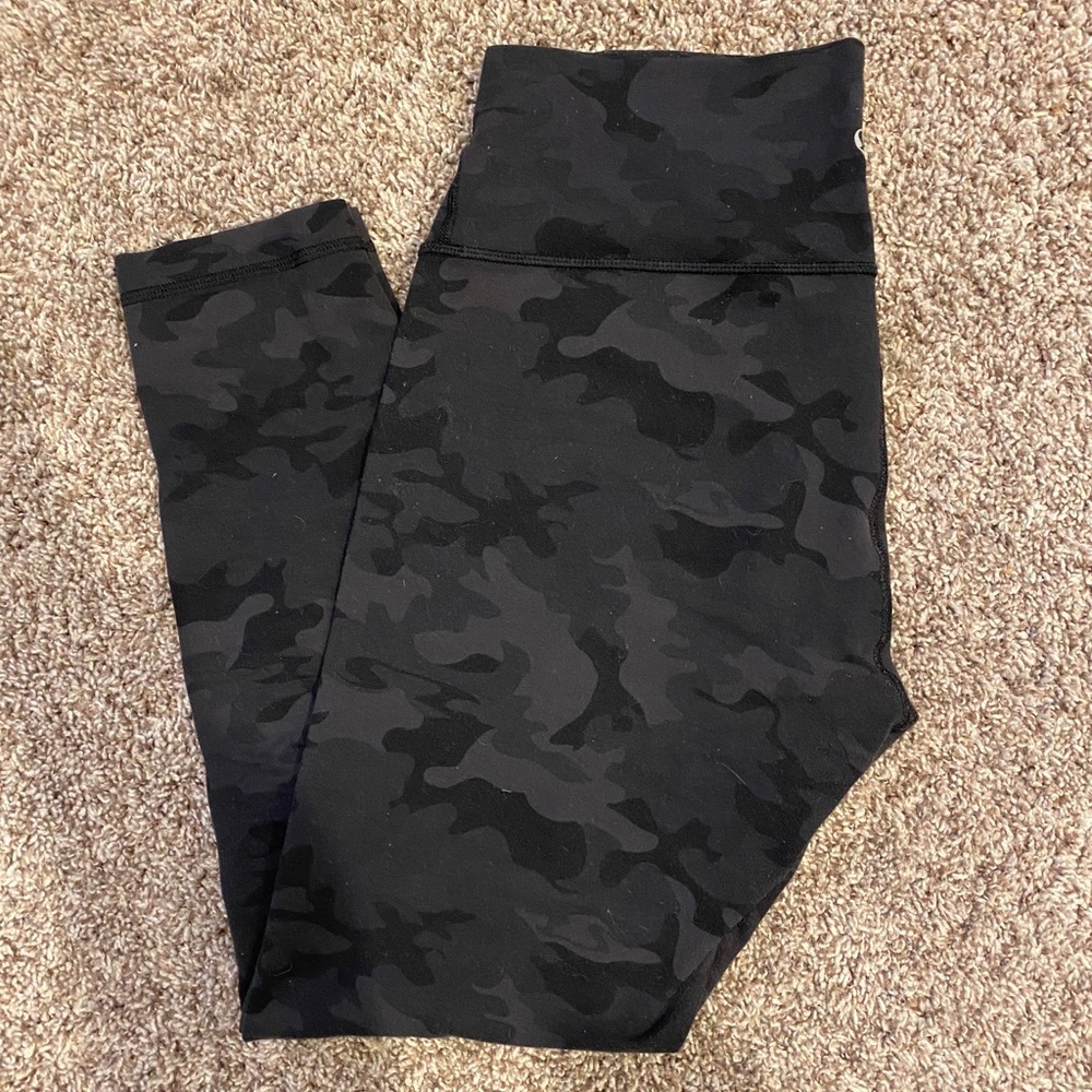 SOLD Lululemon Camo Leggings